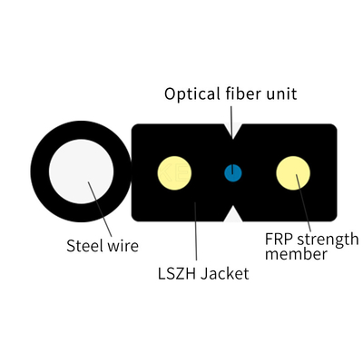 Gepanzerte kundengebundene Farbe des Faser-Optiktransceiverkabel-G652D G657A1 G657A2
