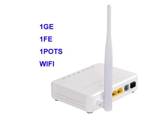 Gerät GEPON 1Ge 1 Faser-Netz Ontario-Gigabit-ONU Töpfe WIFI 802.11b/G/N XPON F.E. 1